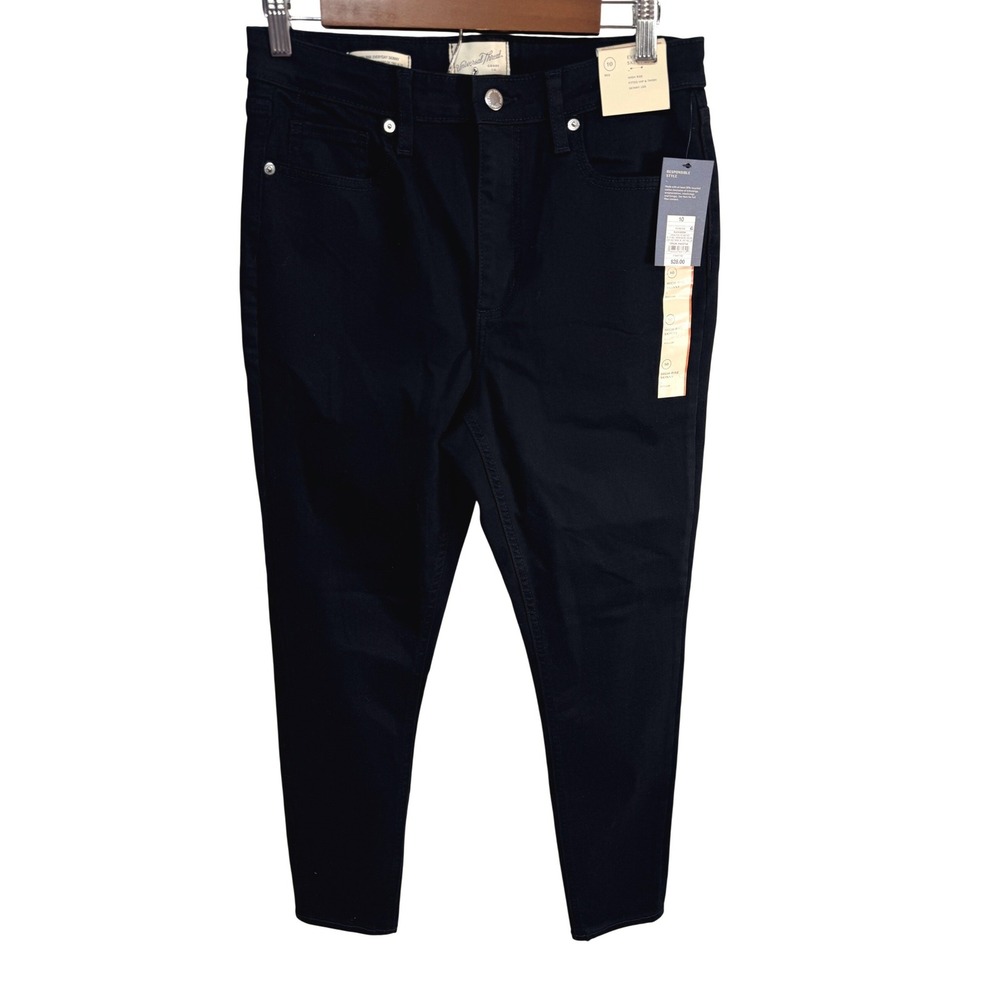 Universal Thread Everyday Skinny High Rise Jeans Women's 10 Black Casual New